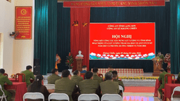 Công An xã Kháng Chiến tổ chức Hội nghị tổng kết công tác xây dựng lực lượng và tình hình hoạt động của lực lượng tham gia bảo vệ ANTQ ở cơ sở năm 2025 và phương hướng Nhiệm vụ năm 2026