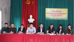 HỘI NGHỊ TIẾP XÚC CỬ TRI ĐƠN VỊ BẦU CỬ SỐ 03 VỚI NHỮNG NGƯỜI ỨNG CỬ ĐẠI BIỂU HĐND XÃ