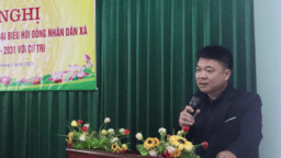 HỘI NGHỊ TIẾP XÚC CỬ TRI ĐƠN VỊ BẦU CỬ SỐ 02 VỚI NHỮNG NGƯỜI ỨNG CỬ ĐẠI BIỂU HĐND XÃ