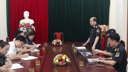 Hải quan khu vực VI khảo sát xây cầu tại thôn Hoà Bình xã Kháng Chiến tỉnh Lạng Sơn