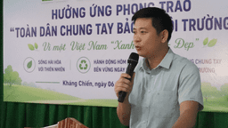 MTTQ xã Kháng Chiến triển khai Lễ ra quân hưởng ứng phong trào Toàn dân chung tay bảo vệ môi trường