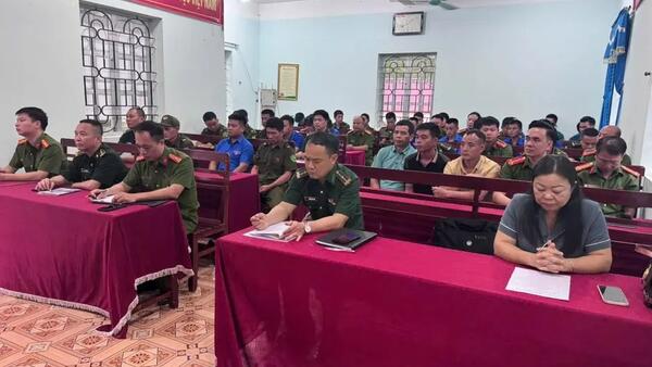 LỄ RA QUÂN CAO ĐIỂM THỰC HIỆN MỤC TIÊU XÂY DỰNG XÃ KHÁNG CHIẾN KHÔNG MA TÚY NĂM 2025