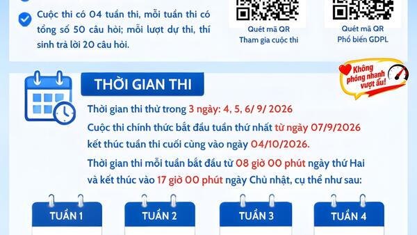 Tham gia cuộc thi trực tuyến TÌM HIỂU PHÁP "VỀ TRẬT TỰ AN TOÀN GIAO THÔNG ĐƯỜNG BỘ" trên địa bàn tỉnh Lạng Sơn