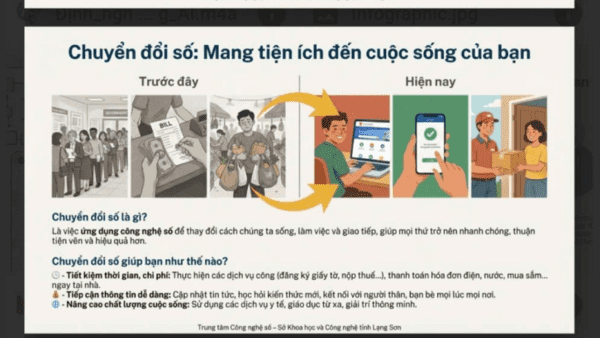 Hướng dẫn một số kỹ năng số thực hiện Phong trào "Bình dân học vụ số"