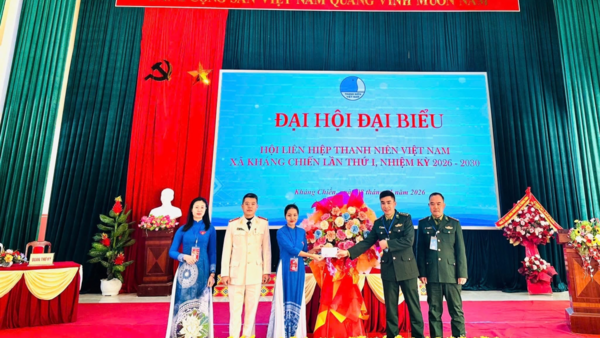 ĐẠI HỘI ĐẠI BIỂU HỘI LHTN VIỆT NAM XÃ KHÁNG CHIẾN LẦN THỨ I, NHIỆM KỲ 2025 – 2030 KHẲNG ĐỊNH VAI TRÒ NÒNG CỐT TRONG CÔNG TÁC TẬP HỢP, ĐOÀN KẾT THANH NIÊN